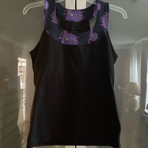 Zohba black workout top